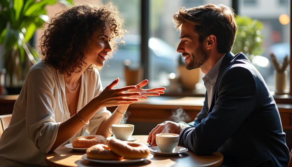 découvrez coffee meets bagel, l'application de rencontres qui privilégie la qualité sur la quantité. rencontrez des personnes sélectionnées avec soin grâce à un concept innovant qui favorise des connexions authentiques et significatives. rejoignez-nous pour vivre une expérience de rencontre unique !